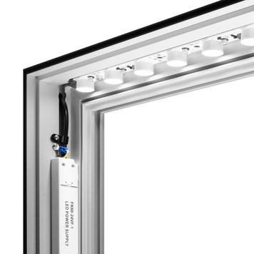 Stretchframe a LED "Lumos Double 120"